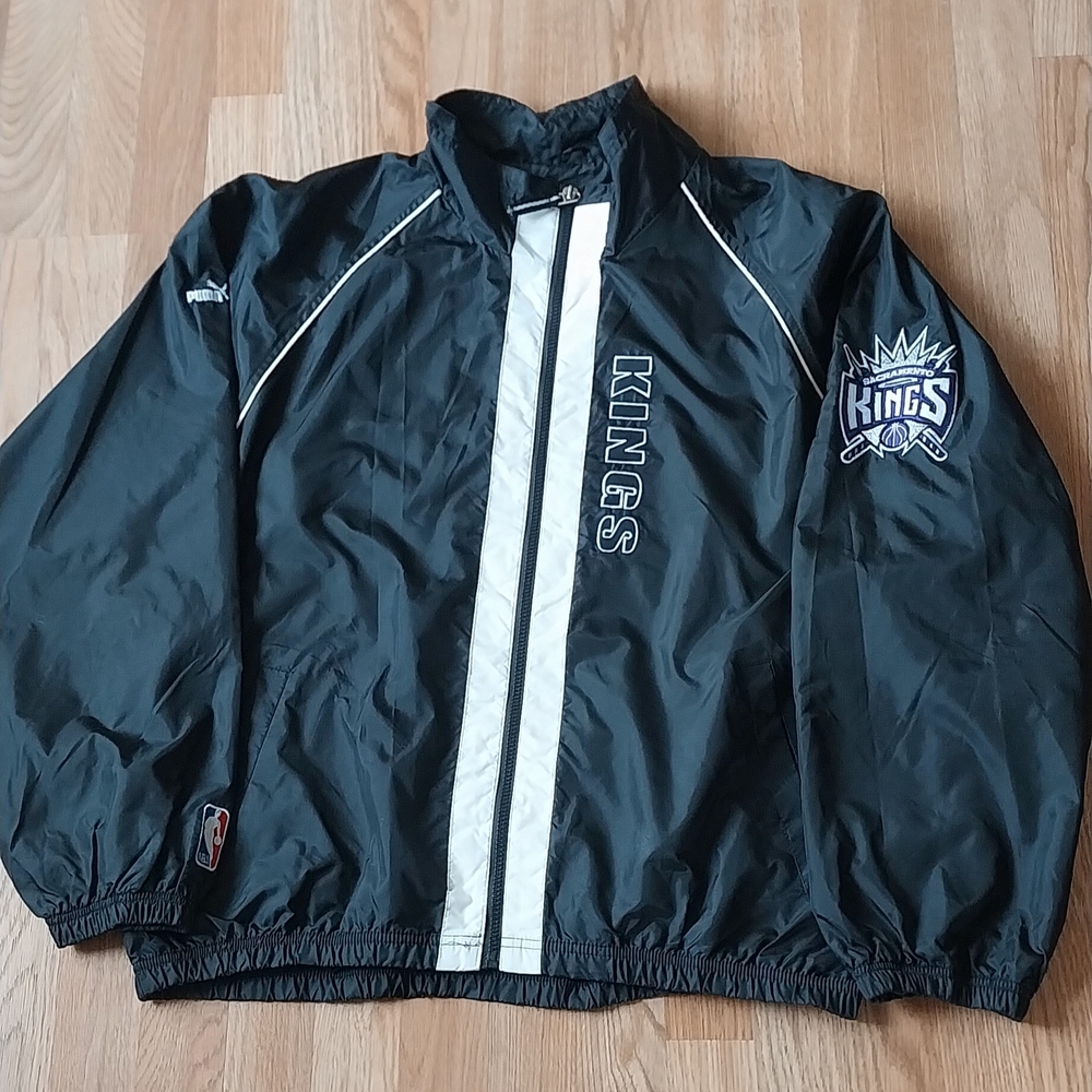Kings Black And White Windbreaker Jacket